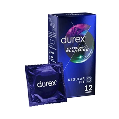 Imagen de Durex Extended Pleasure Performa Preservativos, 12 unidades