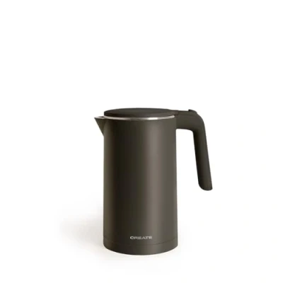 Imagen de CREATE/KETTLE STUDIO PRO/Hervidor eléctrico de 1L negro/Control temperatura, función mantener caliente, sistema recogecables, apagado automático, 1000W
