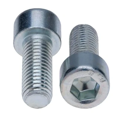 Imagen de Tornillos de Cabeza Cilindro M4 Strenght Sleel Class 8.8 (Paquete 50) Hexagonal Bañados en Zinc con Rosca Cilíndrica Alta Resistencia Certificada DIN912 (4mm x 8mm)