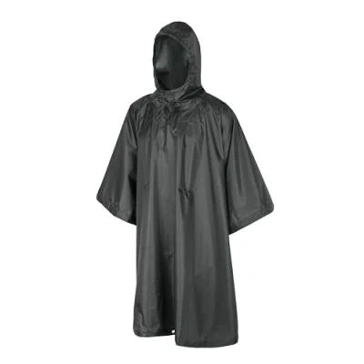 Imagen de Helikon Tex Poncho modelo US Surplus Line, gris sombreado, talla única grande