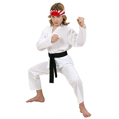 Imagen de Widmann Disfraz infantil de Karate Kid, multicolor, 140 cm (73067) , color/modelo surtido