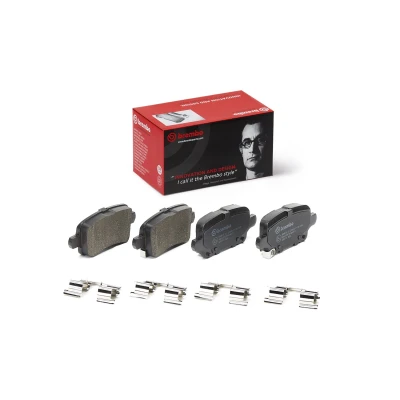 Imagen de BREMBO P 59 095 Juego de pastillas freno con avisador acústico desgaste Chapa antichirridos accesorios OPEL: Insignia B Grand Sport