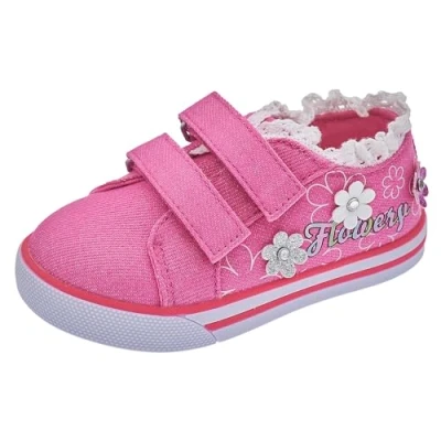 Imagen de Chicco Sneakers con Double Velcro, Cómodo, ligero, flexible y transpirable, Niñas, Rosa (Fuxia), 27 EU