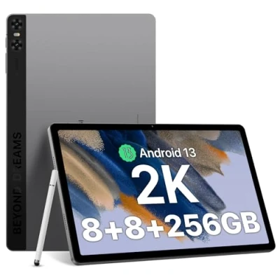 Imagen de UMIDIGI Tablet 11 Pulgadas, Android 13 16(8+8)GB RAM+256GB ROM (1TF), Dual SIM 4G con Lapiz, 7500mAh, 2K, 2000 * 1200HD, 13MP, PC Octa Processor/GPS/BT5.0/Face ID A15 Tab Tableta