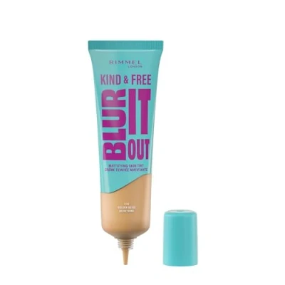 Imagen de Rimmel Kind &amp; Free Blur it out Base de Maquillaje Líquida Golden Beige 210 30ml