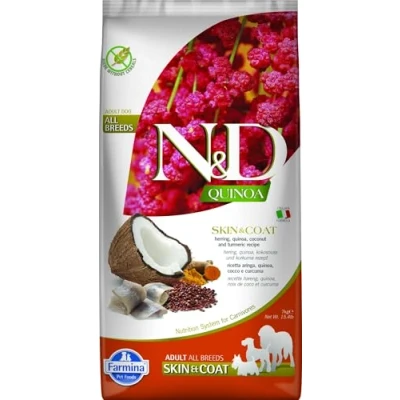 Imagen de Farmina N&amp;D Quinoa Skin &amp; Coat Hering Perro (7 kg)