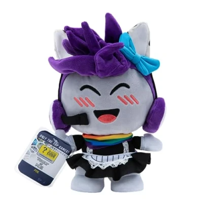 Imagen de DevSeries Peluche de colección Pyxl poliéster 20 cm con código Objeto Virtual Exclusivo