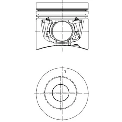 Imagen de KOLBENSCHMIDT 40289960 Kit de reparación, cilindro, camisa