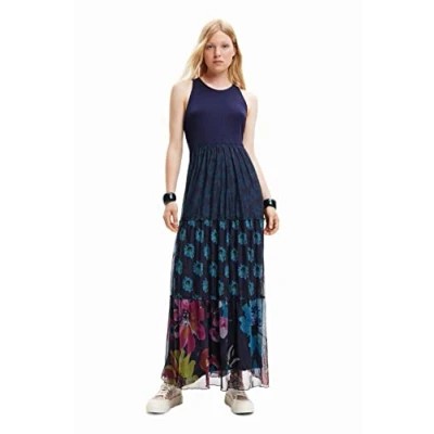 Imagen de Desigual Vest_Dudas 5000 Vestido, Azul, XS Mujeres