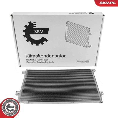 Imagen de ESEN SKV 86SKV558 Condensador sin secador Aluminio 625mm RENAULT: CLIO 2