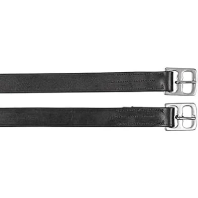 Imagen de Correas para estribos niños, 130 cm, negro