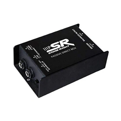 Imagen de Monoprice Caja directa pasiva de bloque sonido con elevación suelo y atenuador