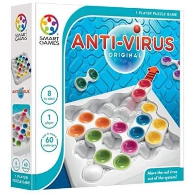 Imagen de smart games Anti Virus, Puzzle Game with 60 Challenges, 7+ Years