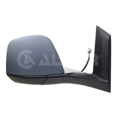 Imagen de espejo retrovisor Alkar 9240341 derecha imprimado eléctrico calefactable, con gran angular, convexo para vehíc. volante a la izquierda
