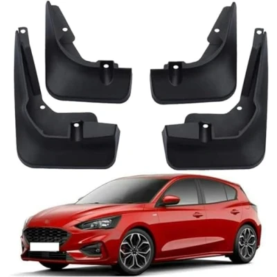 Imagen de NUSHKE 4 pcs Auto Faldillas antibarro para Focus MK4 Hatchback ST Line 2019 2020, Guardabarros Delantero Trasero, Protectores de Salpicaduras Accesorios
