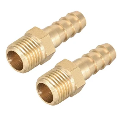 Imagen de Conector métrico M12 x 1,25 macho a barb manguera ID 8 mm 2 unidades