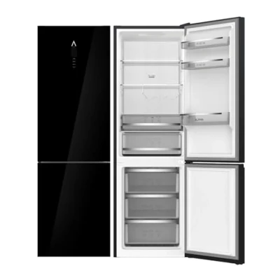 Imagen de ALPHA Frigorífico Combi Pegasus Elite Pro 195, 195X60cm, Cristal Negro, No Frost, Zona 0, Inverter, *Alta Gama*