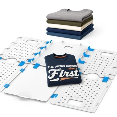 Imagen de BoxLegend V4 doblador camisetas ropa tabla plegable de duradera para adultos