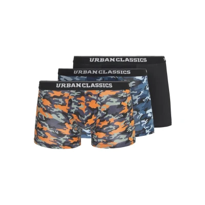 Imagen de Urban Classics 3 PACK Culotte, Hombre, Talla: Large, Blue/ orange/black