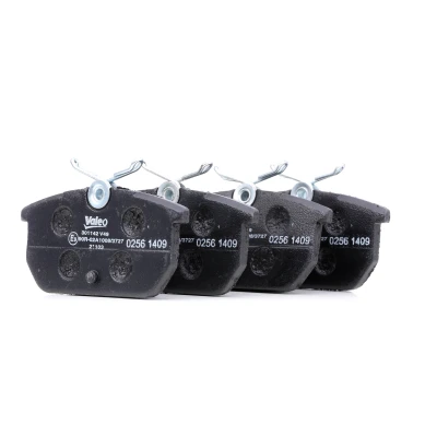 Imagen de VALEO 301142 Juego de pastillas freno FIRST Eje trasero excl. contacto avisador desgaste sin chapa antichirridos FIAT: Uno Hatchback