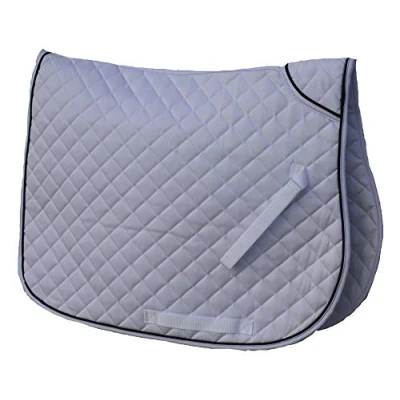 Imagen de Rhinegold Twin Bound Saddle Cloth COB Royal Blue Tela para sillín, Azul Real