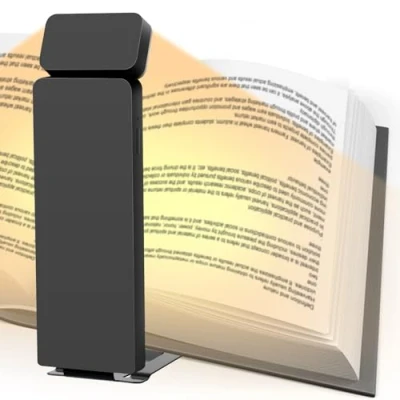 Imagen de JOPHEK Luz Lectura, Lampara de Lectura con Pinzas 3 Colores Protección Ocular para USB Recargable, Linterna Libro Niños y Amantes la