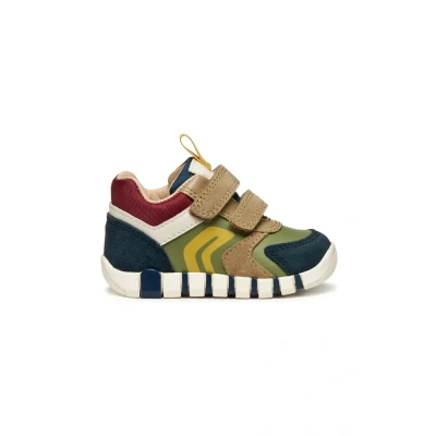 Imagen de Geox B Iupidoo Boy, First Walker Shoe, Azul Marino Pistacho, 25 EU