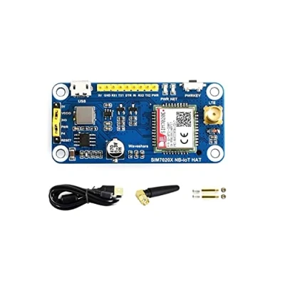 Imagen de Waveshare NB IoT Hat for Raspberry Pi and Jetson Nano Based on SIM7020E B1/B3/B5/B8/B20/B28 Bands Europe Asia Africa Australia Intelligent Instruments Asset Tracking Remote Monitoring…