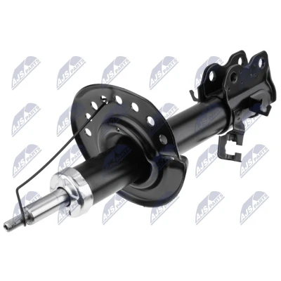 Imagen de NTY A NS 040 amortiguador Eje delantero, izquierda Presión de gas Columna Espiga arriba NISSAN: Juke (F15) 1.5 dCi, 1.6 DIG T NISMO