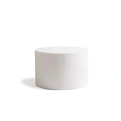 Imagen de DECORA, 0173832 Disco Redondo de Poliestireno, Ideal como Muñeco para Hacer Tartas Pisos, Bordes Rectos, Ø 25 X H 20 CM.