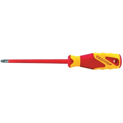 Imagen de GEDORE VDE 2163 TX T10 Atornillador acodado Torx exterior, interior 60mm T10, 2,74