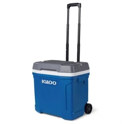 Imagen de IGLOO Latitude 30 Roller Nevera portátil con Ruedas, Outdoor, Azul, 28 litros