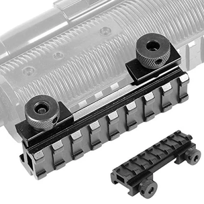 Imagen de ACEXIER Base de Montaje Alcance 20 mm, riel Picatinny Perfil bajo Aluminio para Adaptador vista óptico Caza