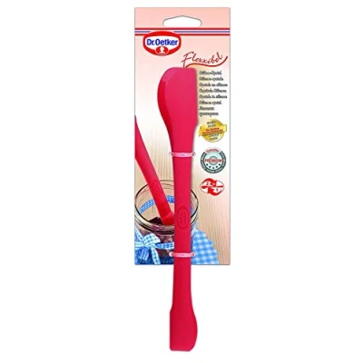 Imagen de Dr. Oetker Espátula, Silicona, Rojo, 27cm
