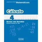 Imagen de Cuaderno Matematicas: Calculo 4: Restas Con Llevadas: Numeros Men Ores