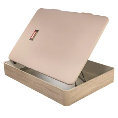 Imagen de Canapé Abatible Apertura Lateral Pikolin 3D altura 27 cm 135x190 Roble