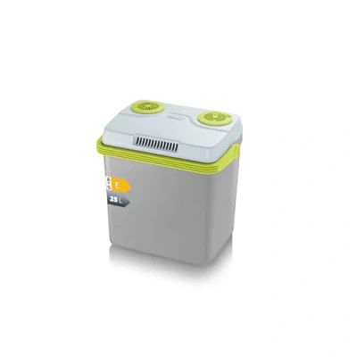 Imagen de Severin TKB 2925 Nevera portátil eléctrica con conexión USB, capacidad de 25 l, potencia 58 W, color gris verde