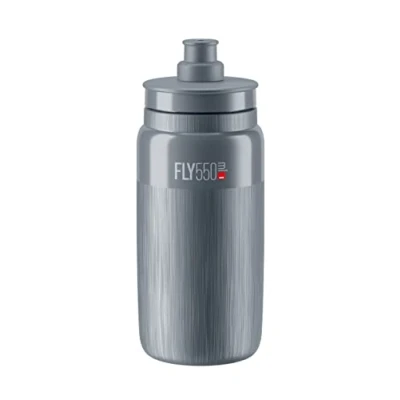 Imagen de Elite S.R.L. Unisex Adulto Fly Tex Botella de agua gris, 550 ml