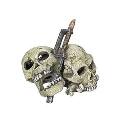 Imagen de Nobby Adorno para Acuario, diseño de Calaveras, 14,5 x 12 12,4 cm