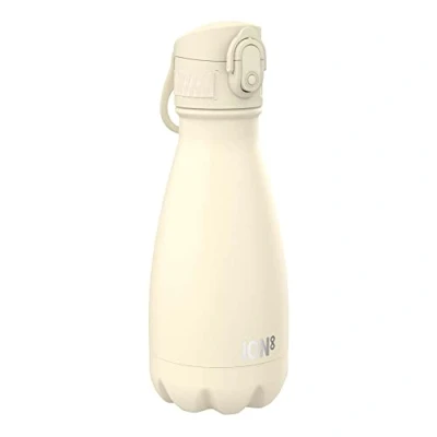 Imagen de Ion8 Acero Inoxidable Botella Agua, Sin Fugas, 280ml (10oz), Melocotón