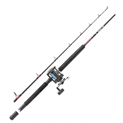 Imagen de Abu Garcia Muscle Tip 2 Sections Boat Combo Set RH 1,80m (15 40lb) Caña embarcacion