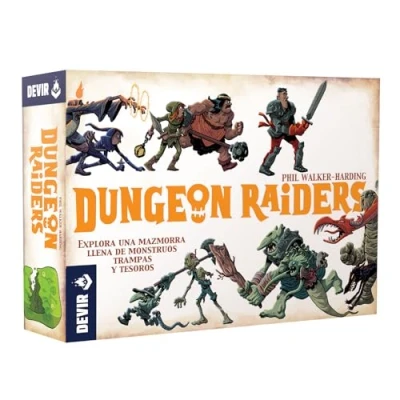 Imagen de Devir Dungeon Raiders, Juego de Mesa Cartas, con Amigos, para Fiestas, 8 años (BGHRAI)