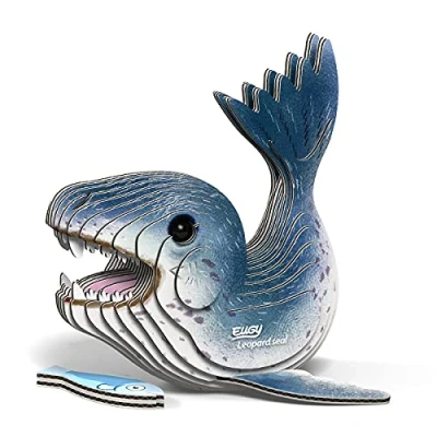 Imagen de EUGY Water Eco Friendly 3D Paper Puzzle (Foca Leopardo)