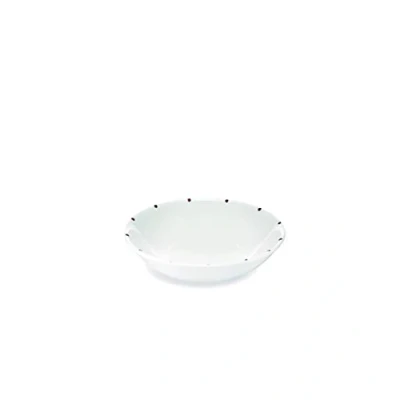 Imagen de Zafferano Striche Plato Hondo de Porcelana, Diámetro 220 mm, Color Marrón, Apto para Lavavajillas Hasta 60, Juego 6 Piezas