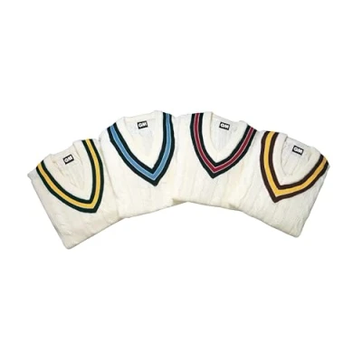 Imagen de GM Gunn &amp; Moore Cricket Suéter de críquet para niño, tamaño L, Multicolor
