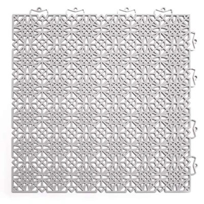 Imagen de andiamo Terra Sol Baldosas para terraza con sistema de clic, paneles plástico exteriores balcón, suelo exterior, balcón resistente a la intemperie, placa