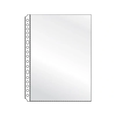 Imagen de Kangaro K 15025 Fundas para documentos (A5, 17 agujeros, polipropileno, 80 mµ, granuladas, anticopia y antiestáticas, 10 unidades)