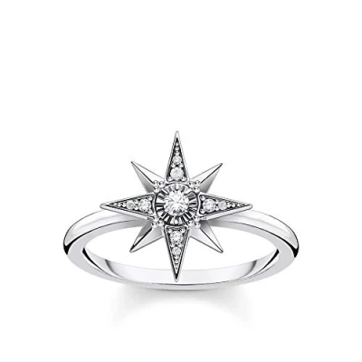 Imagen de Thomas Sabo anillo estrella plata de ley 925 TR2299 643 14 48