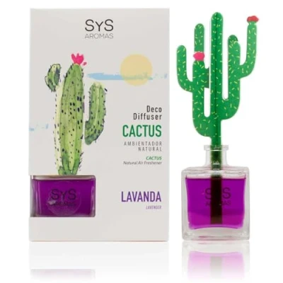 Imagen de Ambientador Difusor Cactus Lavanda 90ml SYS Aromas