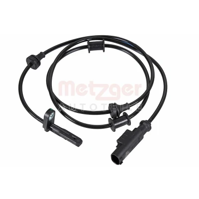 Imagen de METZGER 09001610 Sensor de ABS Eje trasero izquierda, trasero, derecha 2polos FIAT: Ducato III Furgón, Camión plataforma / Chasis